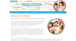 Desktop Screenshot of inklusion-schule.info